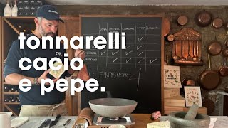 Tonnarelli cacio e pepe [upl. by Shanly]