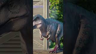 Indoraptor vs Scorpion REX vs Caccharodontosaurus Acrocanthosaurus dinobattle dinofight jurassic [upl. by Afra]