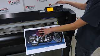 Graphtec FC9000 140 Cutter Plotter [upl. by Nodab]