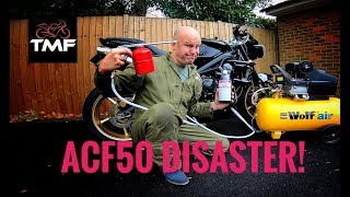 How NOT to apply ACF50 with a compressor [upl. by Nnarefinnej]