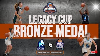 Fredericton Freeze vs Port City Fog  MWBA Bronze Medal 1230pm [upl. by Arek]