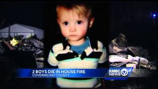 Ray County house fire kills 2 young boys [upl. by Deroo]