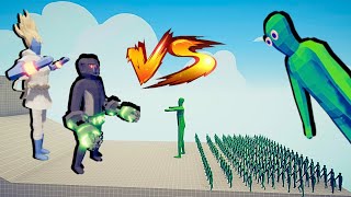 200x ZOMBIE ARMY vs STRONGER UNITS BOXER and SAITAMA  Totally Accurate Battle Simulator TABS [upl. by Nenerb183]