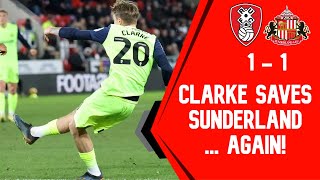 WE CANT KEEP RELYING ON CLARKE  ROTHERHAM 11 SUNDERLAND  MATCH REVIEW [upl. by Ohploda]