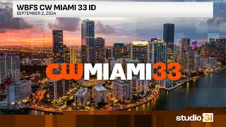 WBFS CW Miami 33 ID 922024 [upl. by Orhtej573]