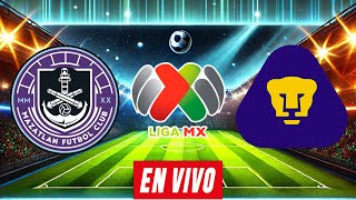 En Vivo  Mazatlán vs Pumas  Liga MX 2024  Apertura [upl. by Hey]