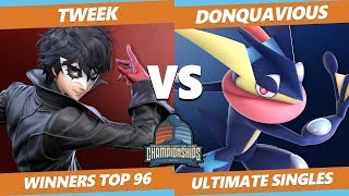 DHATL 2019 SSBU  TSM  Tweek Joker Vs Donquavious Greninja Ultimate Tournament Winners Top 96 [upl. by Alamap435]