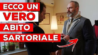 Come nasce un VERO abito SARTORIALE [upl. by Iinde]