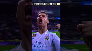 Ronaldo Make Fun of Zlatan’s Career 😮 football soccer ronaldo viralshorts [upl. by Notanhoj169]