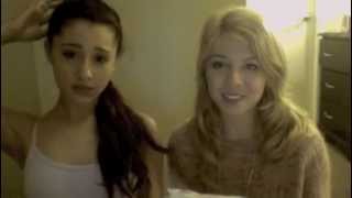 Chubby Bunny Challenge  Jennette and Ariana [upl. by Ominoreg]