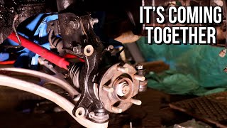 ASSEMBLING THE SUBARU FRONT END PART TWO  EP15 [upl. by Godden]