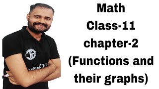 Math class 11  chapter2 Functions and their graphs [upl. by Yorke]