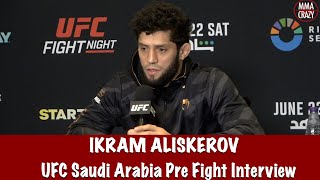 Ikram Aliskerov will “Unpleasantly Surprise” Robert Whittaker with a finish at UFC Saudi Arabia [upl. by Chiquita]