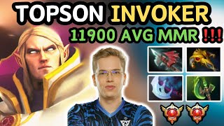 🔥 737b TOPSON INVOKER Midlane Highlights Gameplay 🔥 Invoker GOD Grandmaster Tier TOPSON  Dota 2 [upl. by Kaufman]