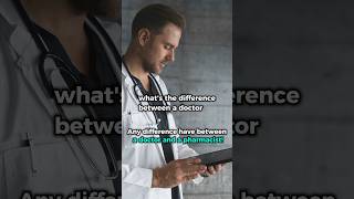 Difference Between Doctor And Pharmacist Podcast Raj Pharma BigPharma Medicine Doctor [upl. by Enyahs]