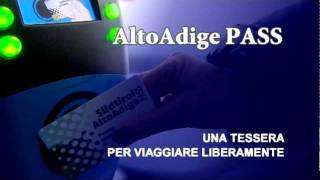 Alto Adige Pass novità contactless istruzioni per luso [upl. by Olnek866]