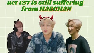 haechan not letting his hyungs breathe in sticker comeback [upl. by Ahseral56]