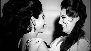 Maria Callas and Renata Tebaldi sing quotFranchigia a Floria Toscaquot with Di Stefano 19521959 [upl. by Cristobal]