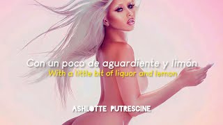 Kali Uchis  aguardiente y limón ᵕ‿‿ᵕ EspañolEnglish [upl. by Nidorf183]