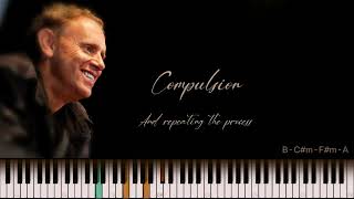 Martin Gore Compulsion Amazing Piano Cover with vocals [upl. by Aierb]