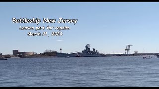 Battleship New Jersey move [upl. by Niran277]