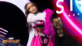 Mina Shirakawa makes waves in the AEW Women’s Division  83024 AEW Rampage [upl. by Inga630]