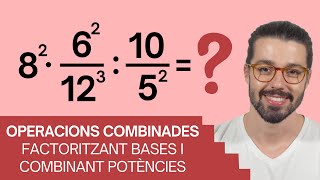 🚀 OPERACIONS de POTÈNCIES FACTORITZANT  4 exercicis resolts pas a pas [upl. by Jaylene]