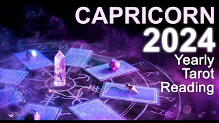 CAPRICORN 2024 YEARLY TAROT READING quotYOU’RE GOING PLACES CAPRICORN ADVANCEMENT amp TRIUMPHquot tarot [upl. by Palma434]