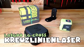 LASGOO LGCross Kreuzlinienlaser Set green [upl. by Florio]