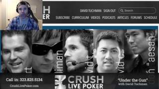 Poker Podcast Under the Gun w David Tuchman 82 quotBrian Rastquot [upl. by Hemphill]