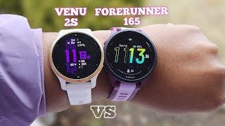 Garmin Forerunner 165 vs Garmin Venu 2S [upl. by Rosamond]