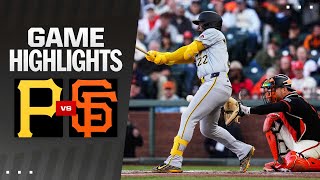 Pirates vs Giants full game highlights from 42724 [upl. by Gabriel185]