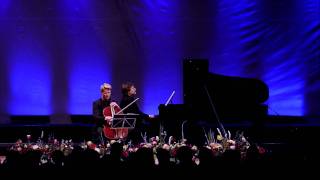 LIVE  László Fenyö Cello  Kirill Krotov Piano Brahms Wiegenlied Lullaby [upl. by Maxi]