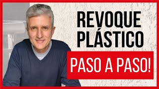 🚀👌Cómo Aplicar REVESTIMIENTO PLÁSTICO Texturado  Revoque Plástico Paso a Paso [upl. by Clea]