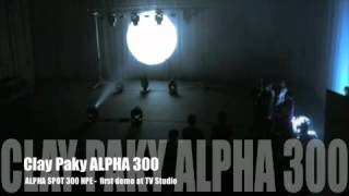 HD Clay Paky ALPHA Spot 300 HPE [upl. by Aisul431]