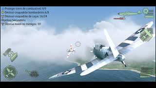 gameplay warplanesww2 dogfight [upl. by Illah]