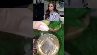 Kanwal Khan ne kis tarha weightlose kya Geen tea recipe shorts​ youtubeshorts greentea yt [upl. by Yajet]