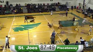 SJ vs Piscataway Opening Night Basketball [upl. by Cammi836]