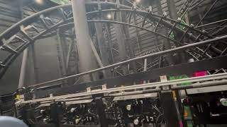 Rock N Roller Coaster Lights On Evacuation Walkthrough  Walt Disney World [upl. by Godfrey]