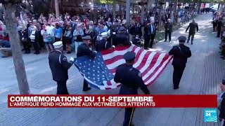 20 ans du 11Septembre la cérémonie à New York a commencé • FRANCE 24 [upl. by Annasor204]