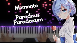 Memento ft Paradisus Paradoxum  ReZero Season 2 Ending by Nonoc Piano [upl. by Erina]