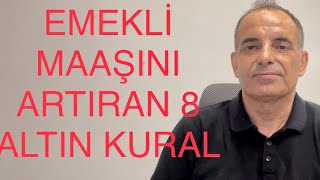 Emekli maaşı nasıl hesaplanır İşte o formül ve ABO oranları Emekli maaşını artıran 8 altın kural [upl. by Niatsirhc637]