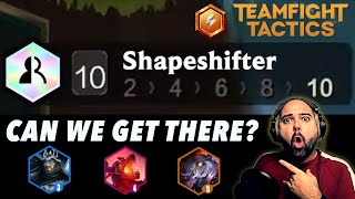 Can we get 10 SHAPESHIFTERS Teamfight Tactics TFT Set 12 [upl. by Odell64]