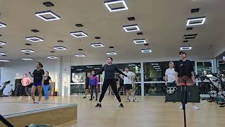 Midel Zumba  1080 20241007 190138 Den Marcks first zumba class in Melbourne  Derrimut Gym [upl. by Yesoj150]