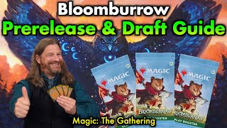 The Complete Guide To Bloomburrow Prerelease and Draft  Magic The Gathering Deck Building [upl. by Siuqaj]