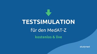 MedATZ live Testsimulation von studymed  kostenlos  inkl Emotionen regulieren [upl. by Vernor239]