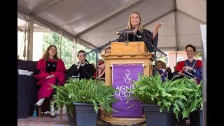 Jennifer Nettles ’97 speaks at Agnes Scott Colleges 129th Commencement [upl. by Suirtimid332]