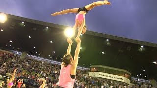 Sportakrobatikshow des SVH Kassel im Parkstadion Baunatal [upl. by Hobart462]