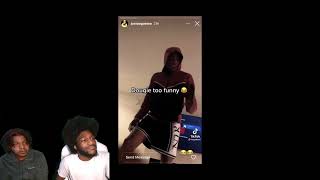 Kay flock and dougie b funny moments Reaction [upl. by Merritt603]