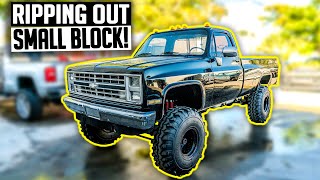 LS Swapped Chevy K10 Complete 60 Rebuild  1987 K10 Squarebody Ep 2 [upl. by Nottus]